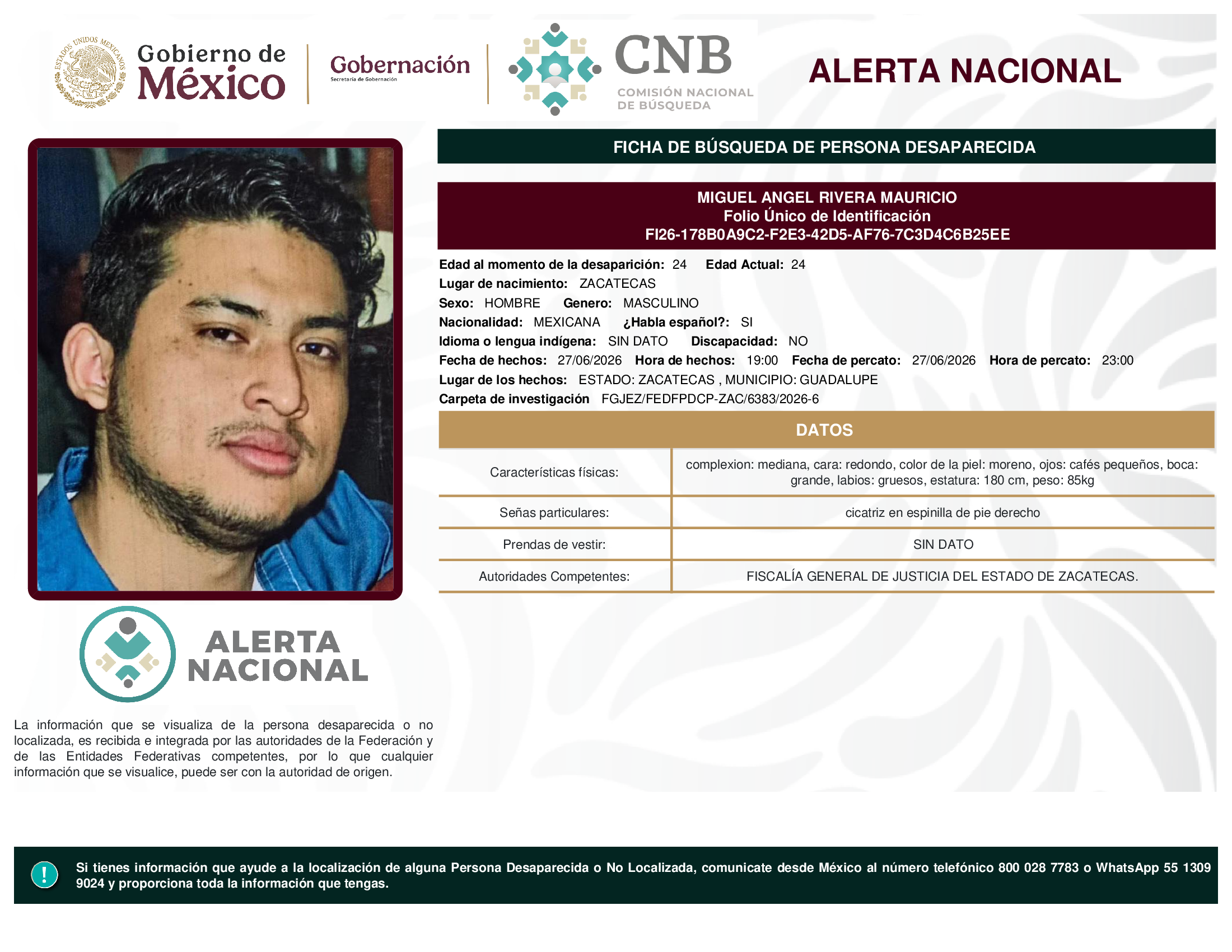 Miguel Ángel Rivera Mauricio