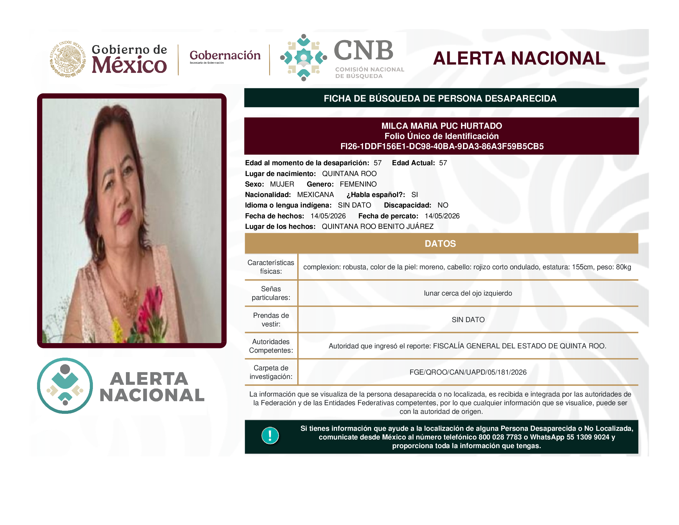 Milca María Puc Hurtado