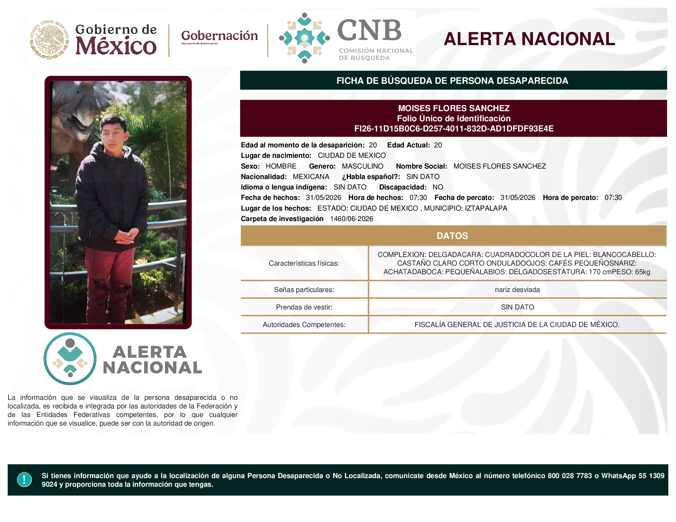Moises Flores Sánchez
