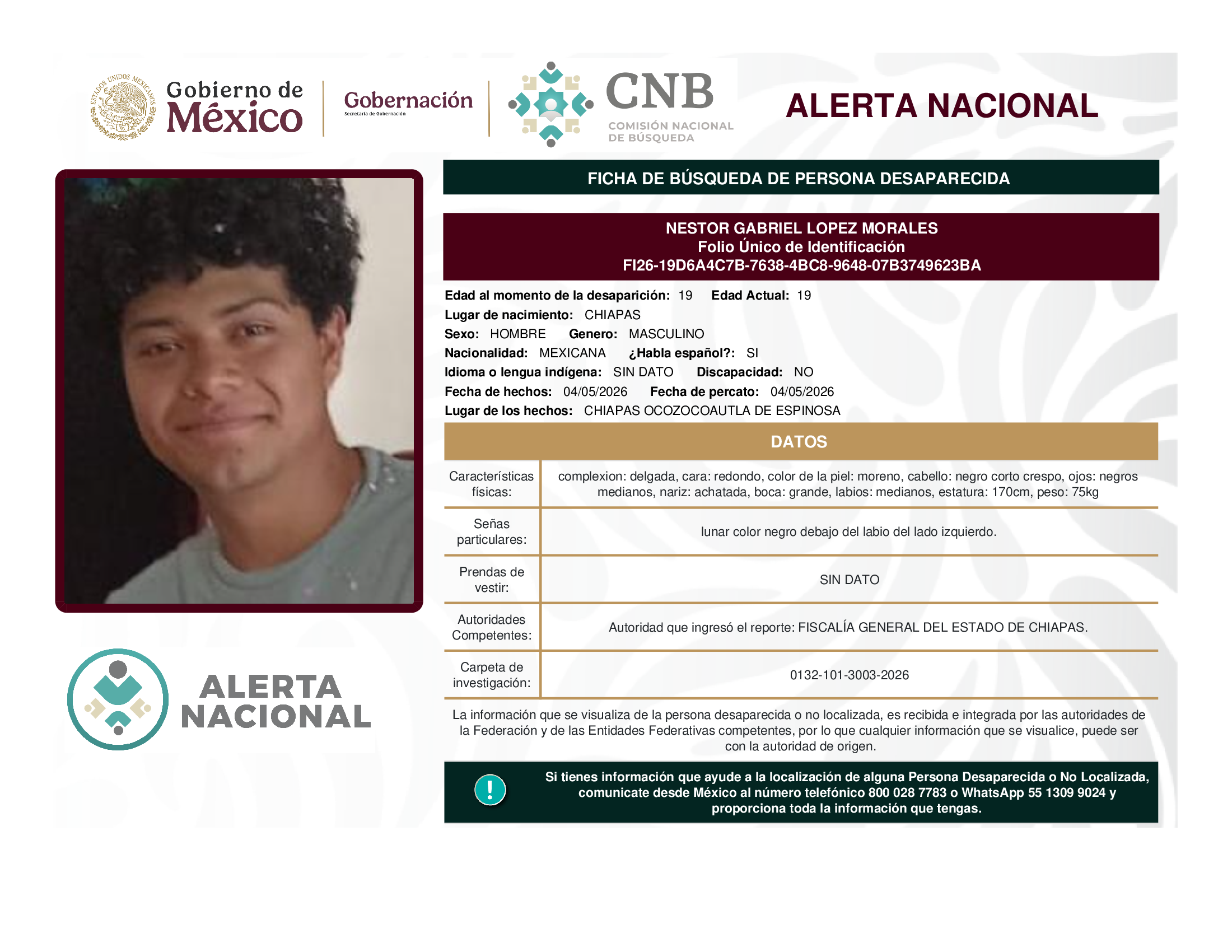 Nestor Gabriel López Morales