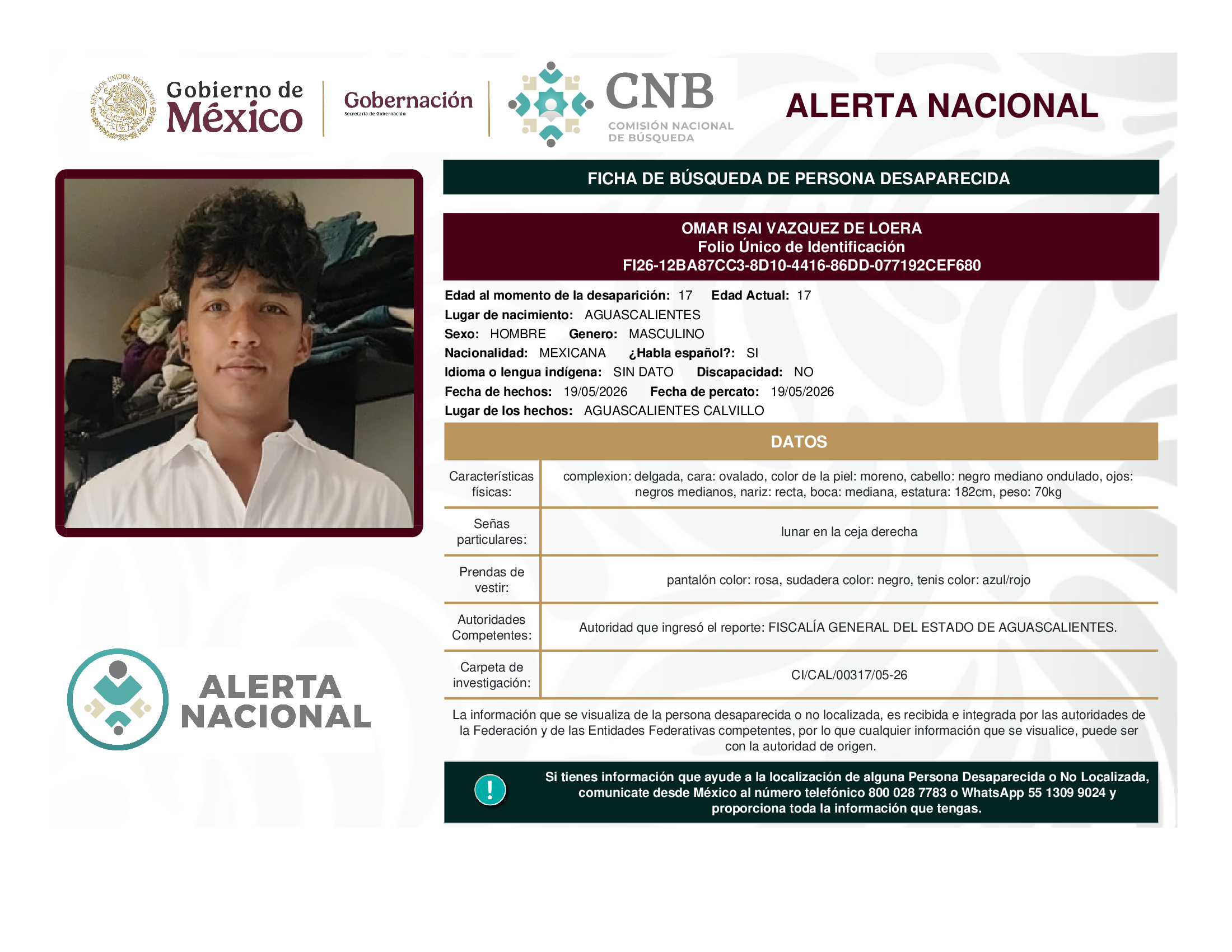 Omar Isai Vázquez De Loera