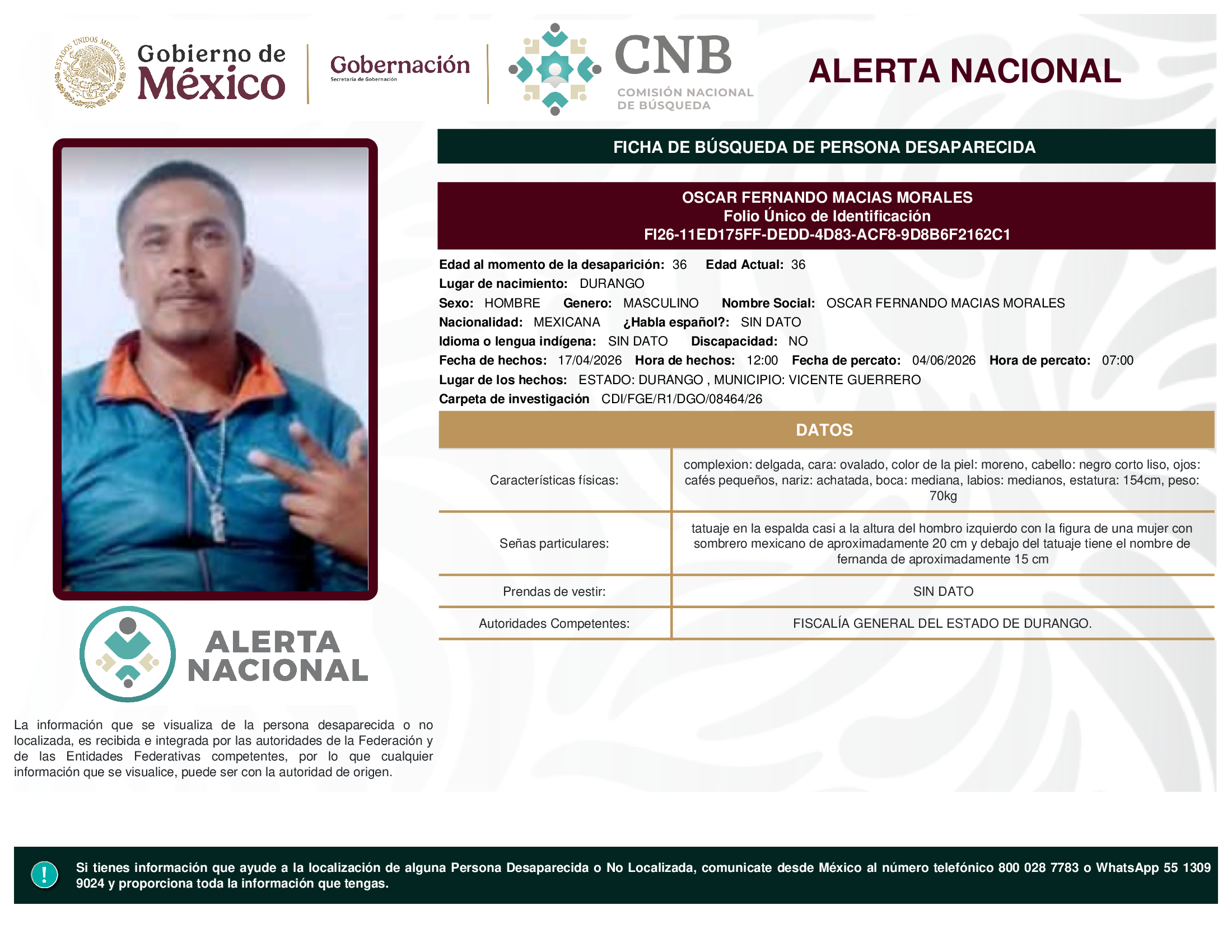 Óscar Fernando Macias Morales