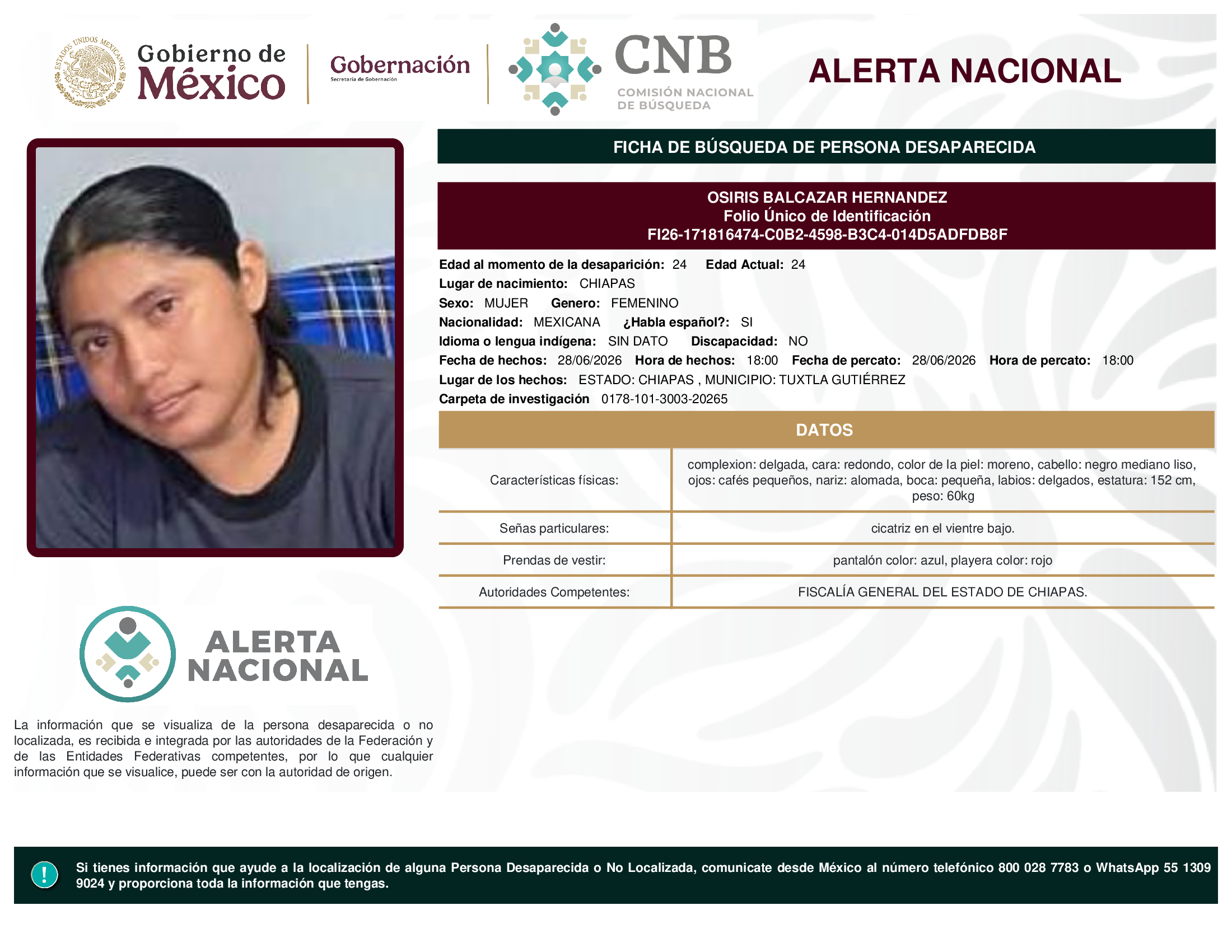 Osiris Balcazar Hernández