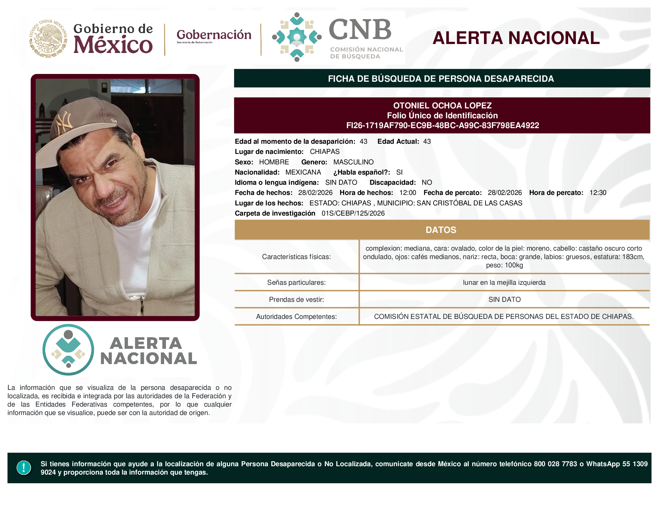 Otoniel Ochoa López
