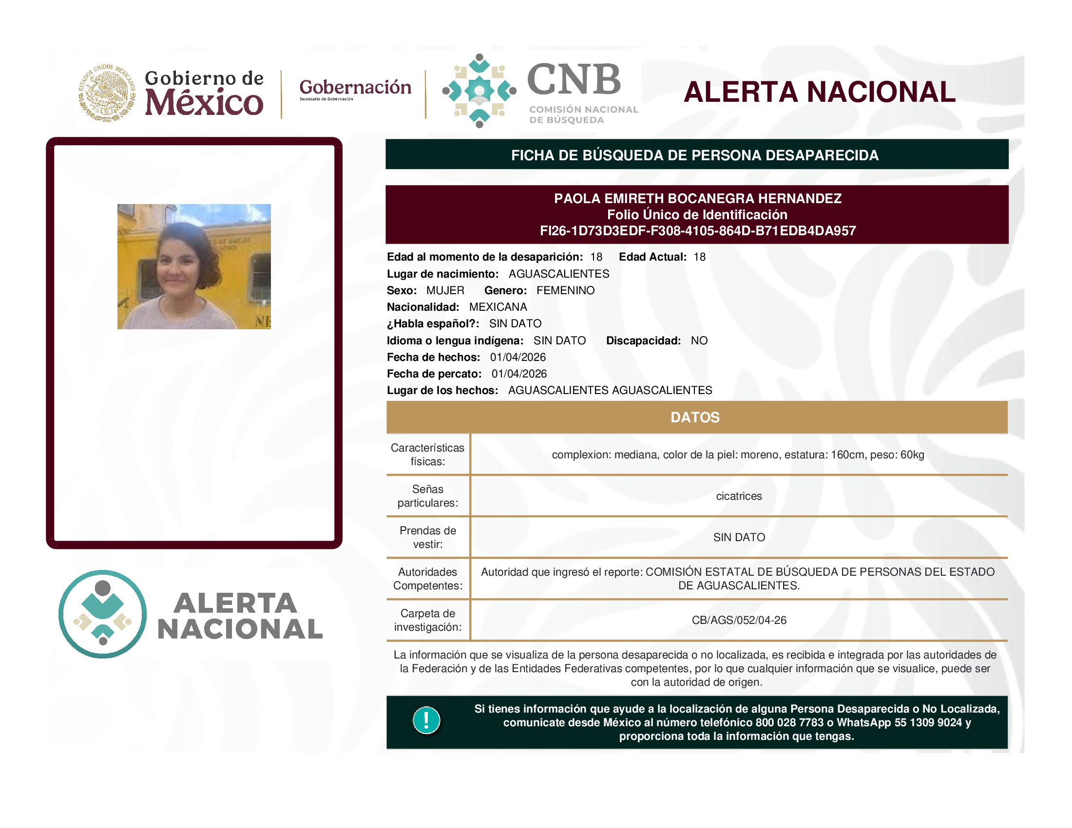 Paola Emireth Bocanegra Hernández