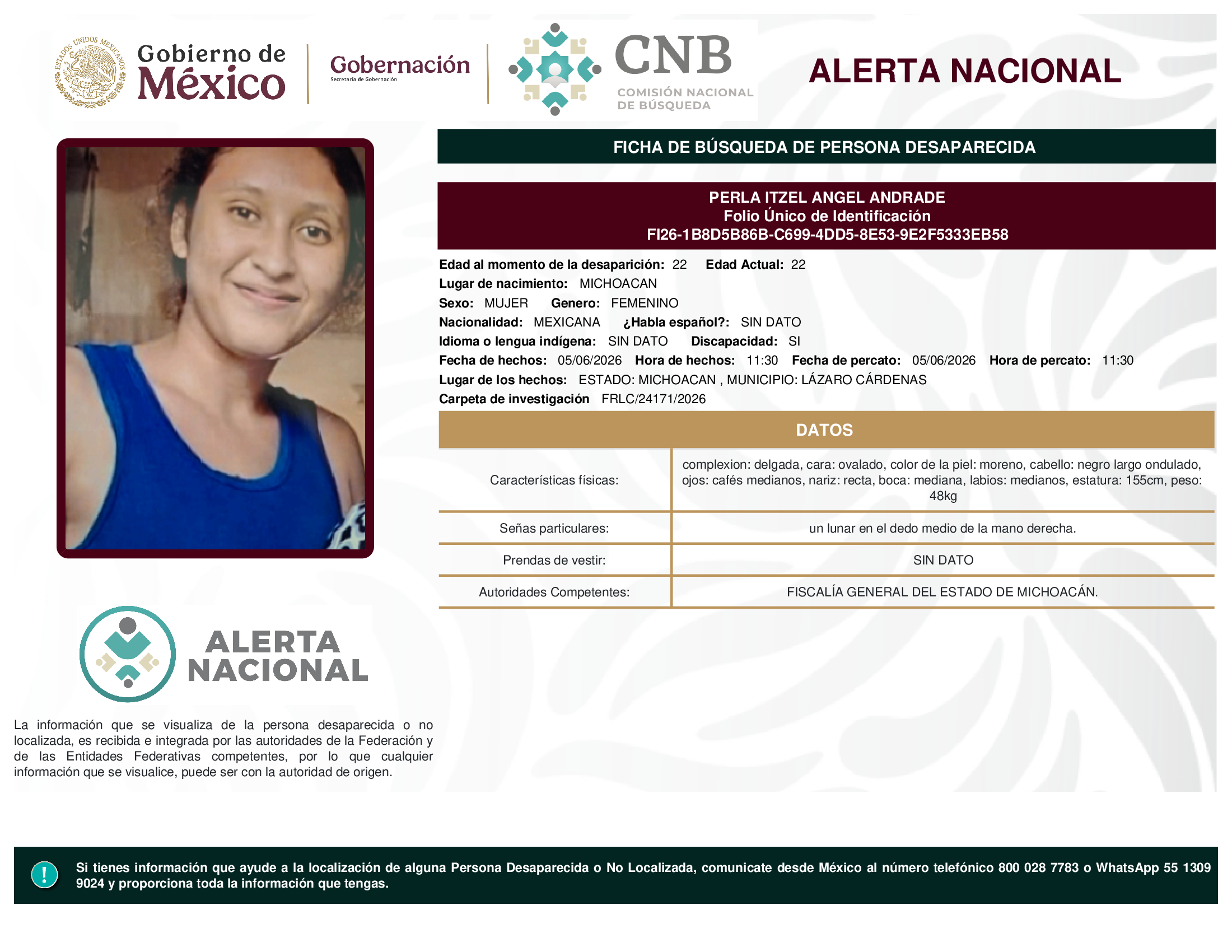 Perla Itzel Ángel Andrade