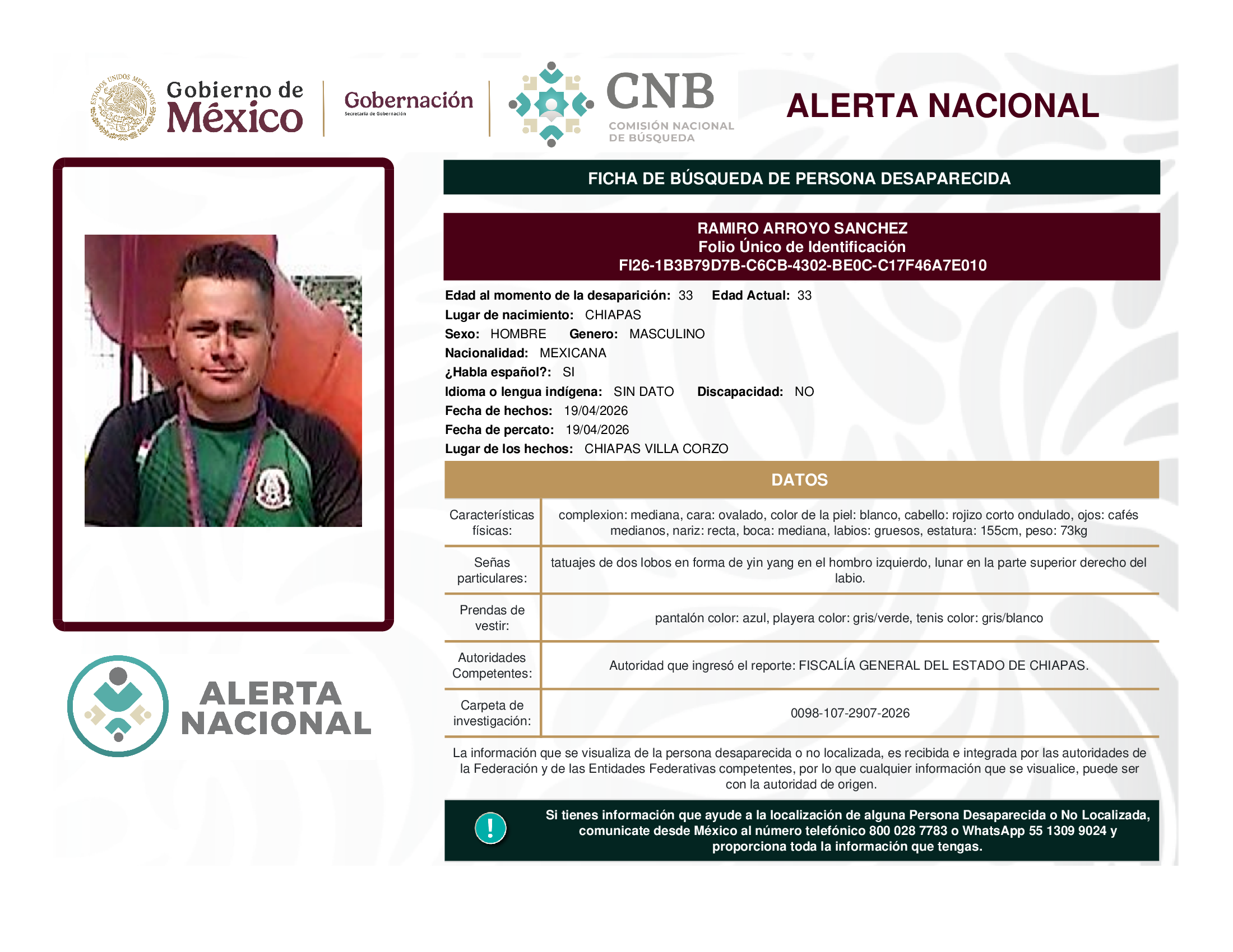 Ramiro Arroyo Sánchez