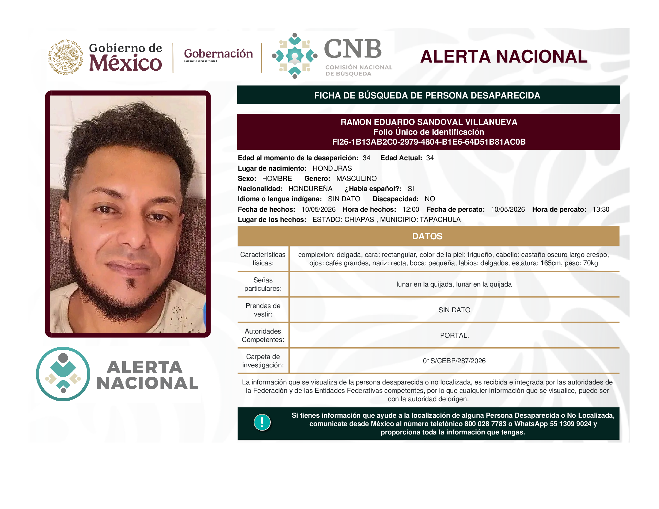 Ramón Eduardo Sandoval Villanueva