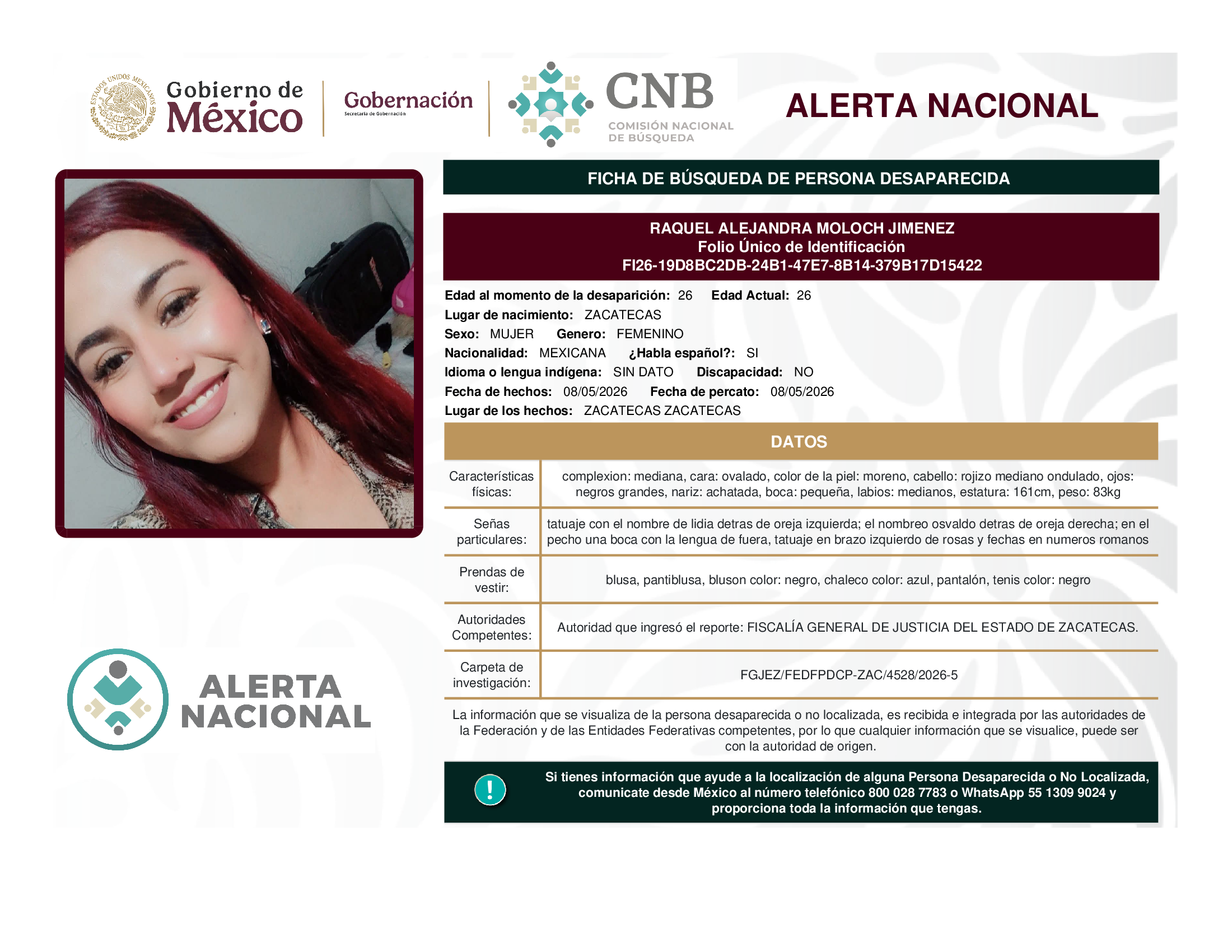 Raquel Alejandra Moloch Jiménez