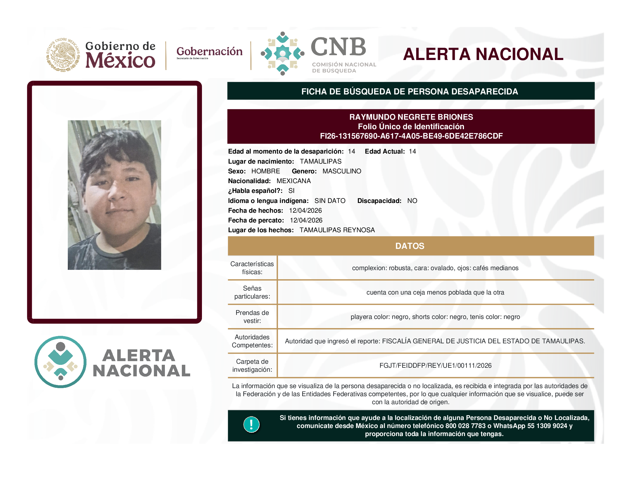Raymundo Negrete Briones