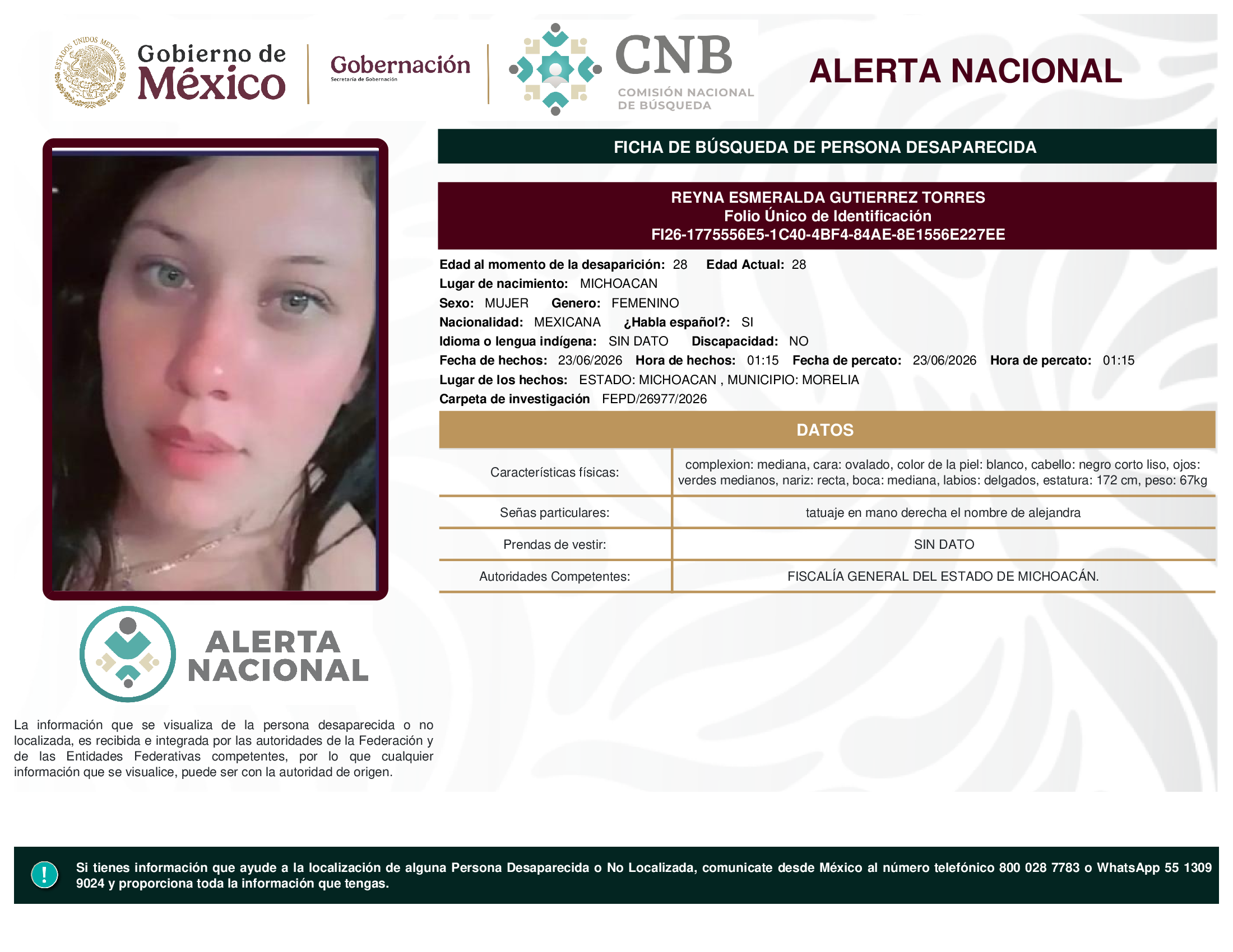 Reyna Esmeralda Gutiérrez Torres