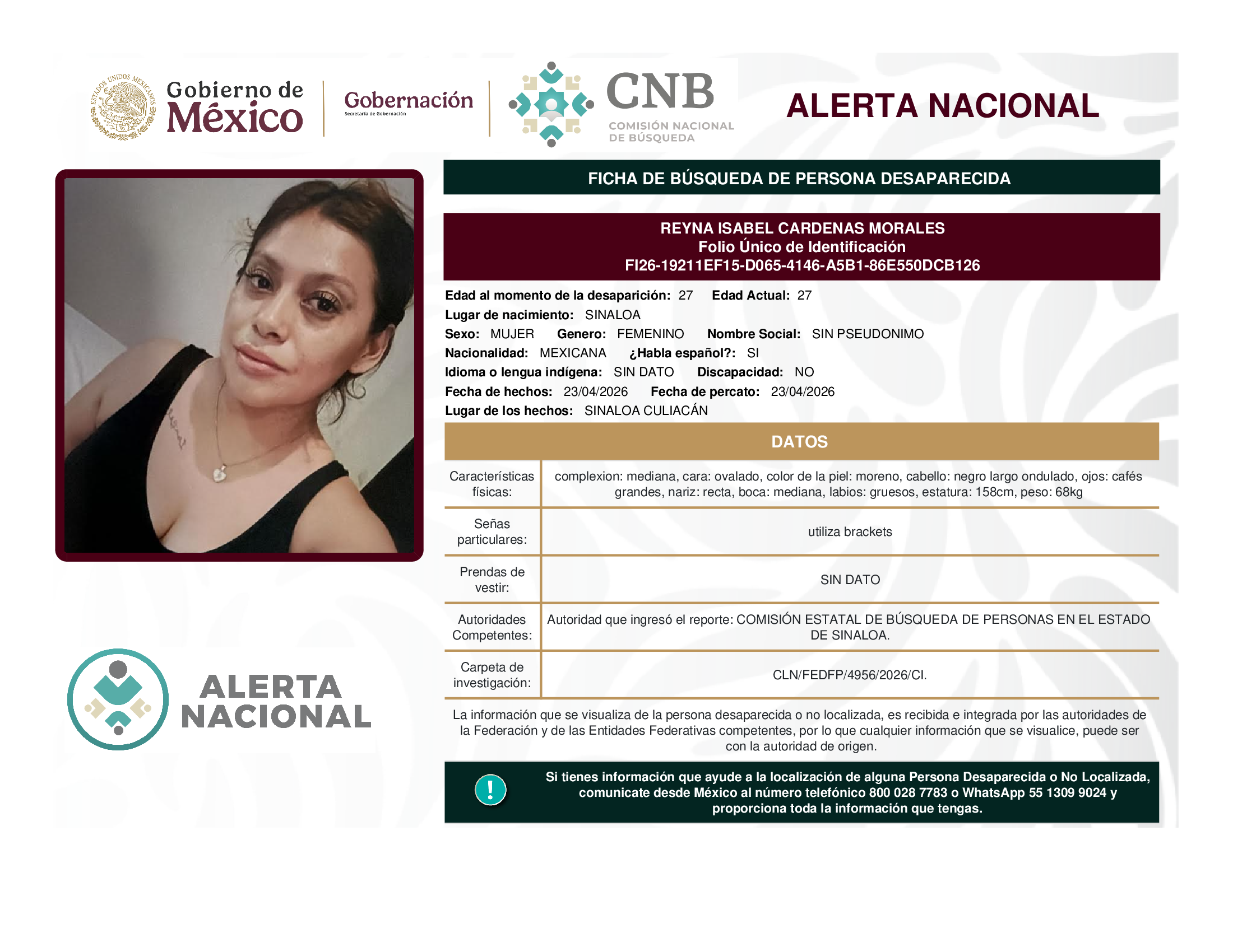 Reyna Isabel Cardenas Morales