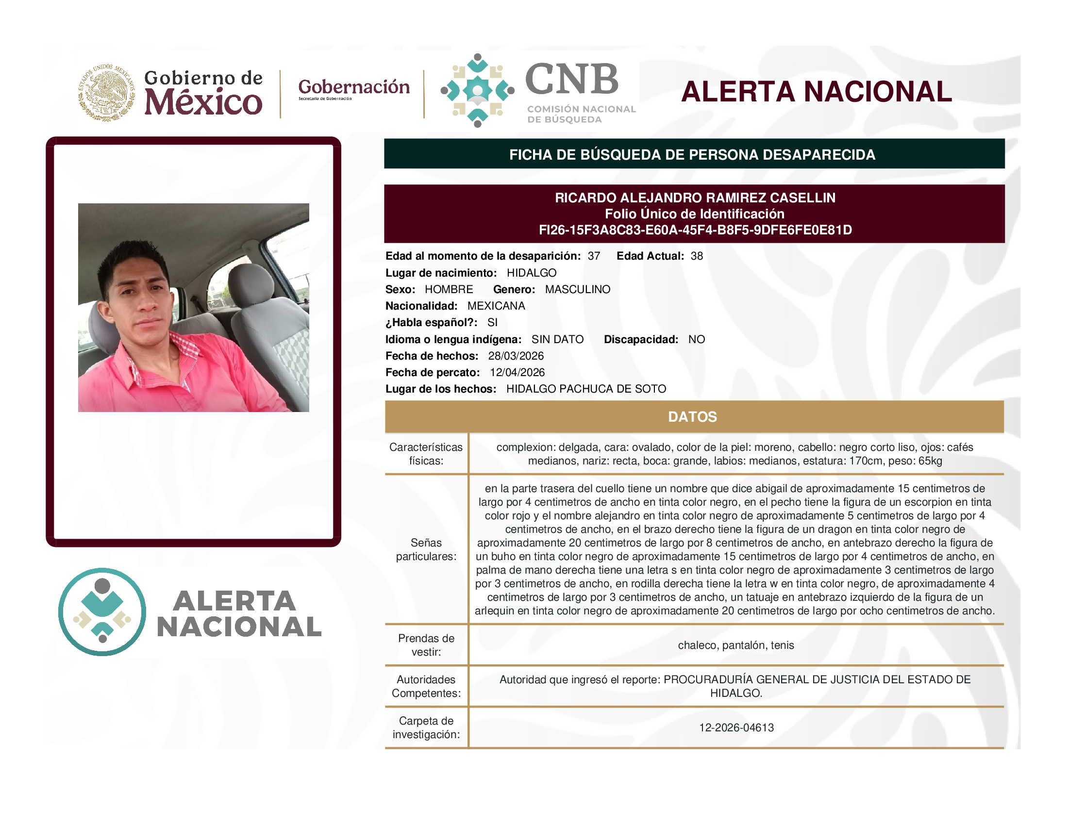 Ricardo Alejandro Ramírez Casellin