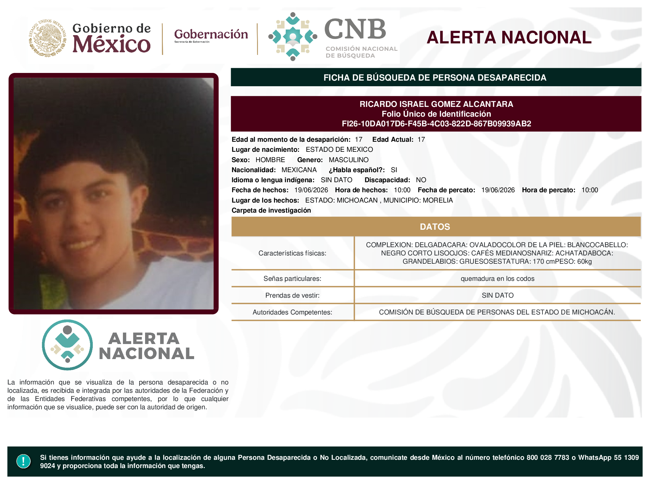 Ricardo Israel Gómez Alcantara