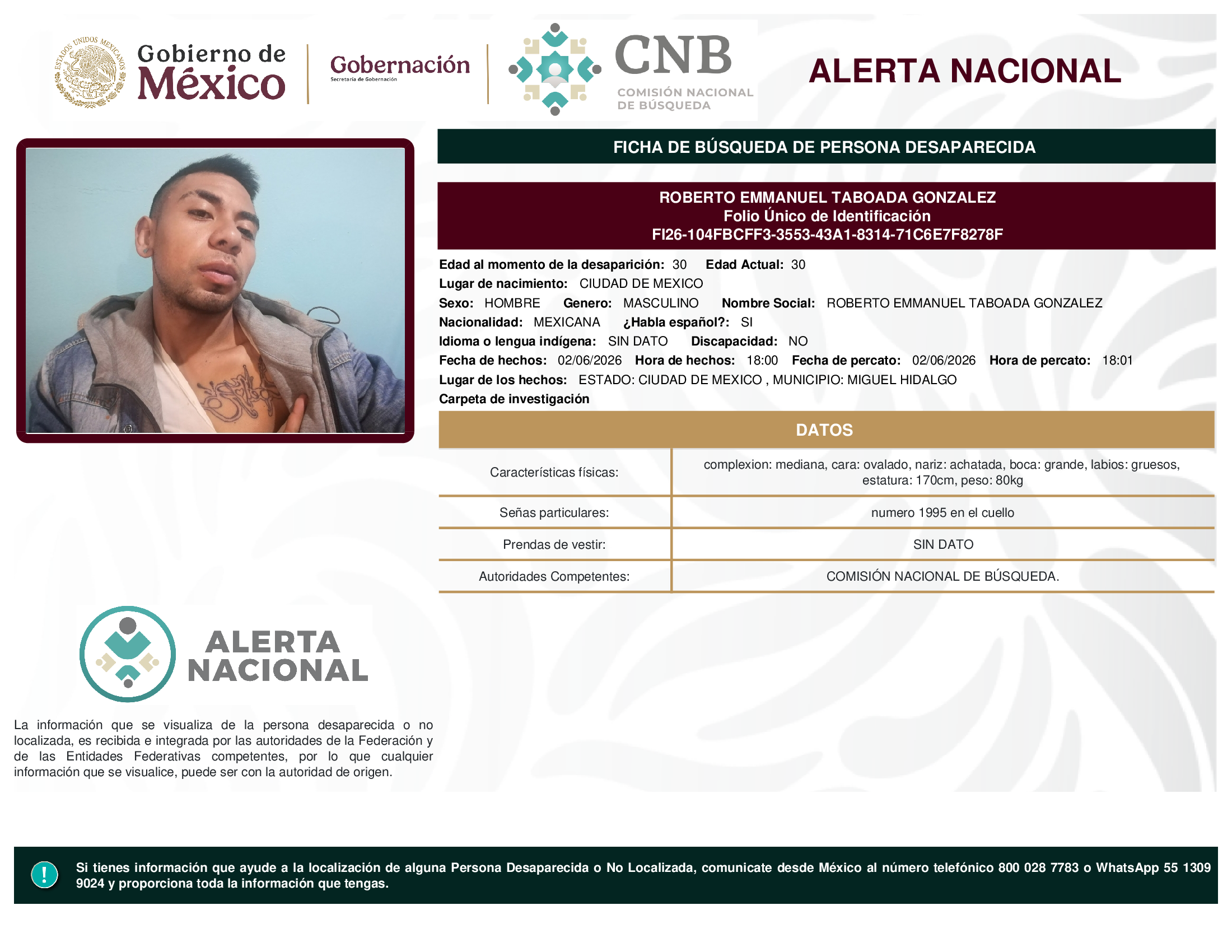 Roberto Emmanuel Taboada González