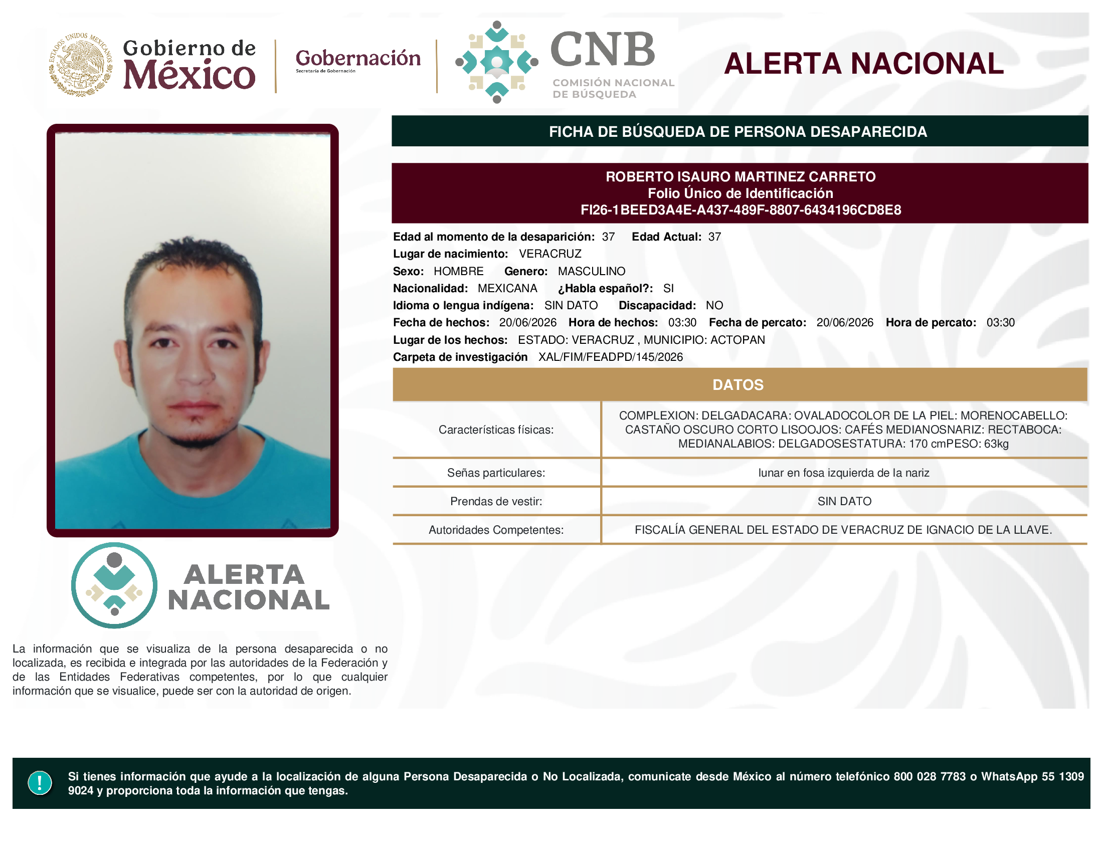Roberto Isauro Martínez Carreto