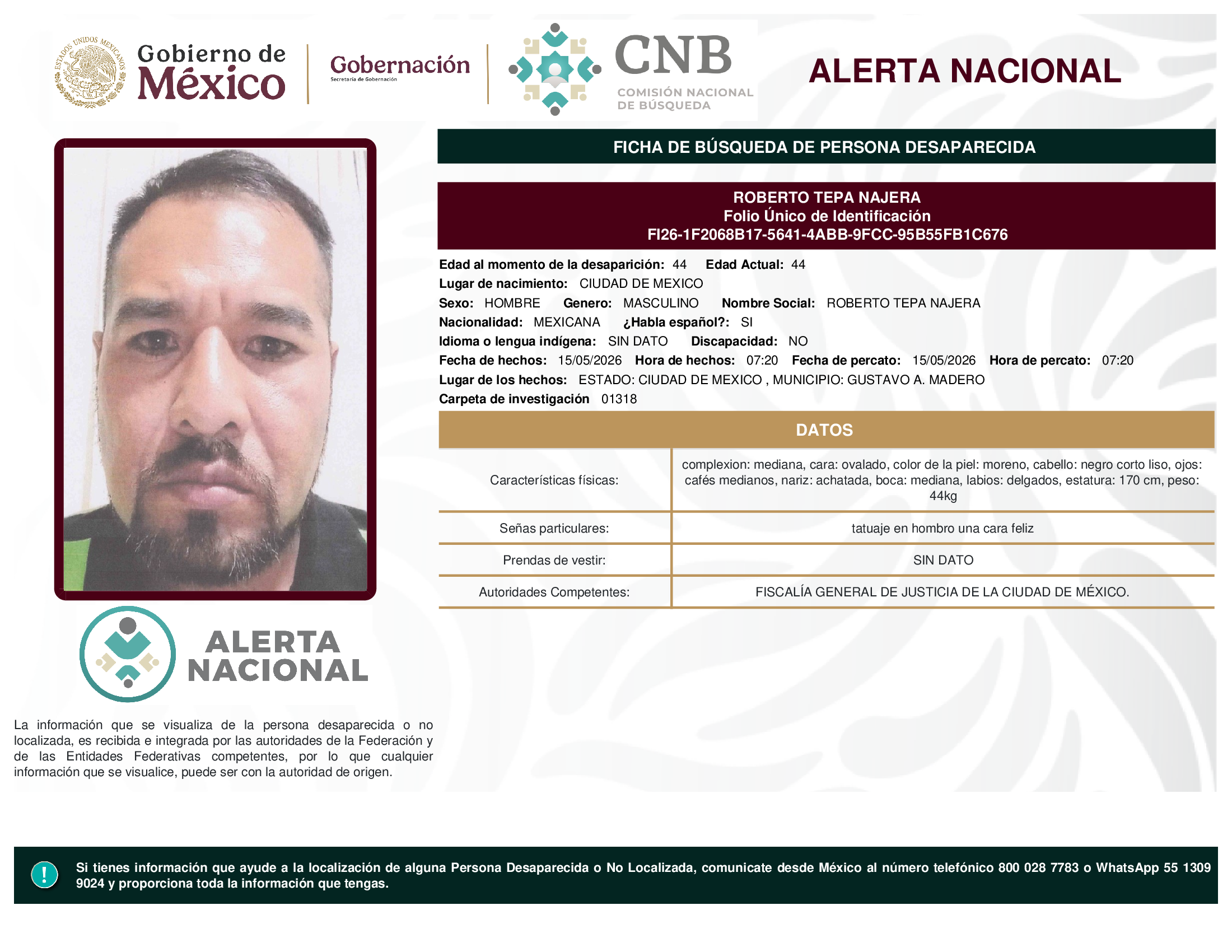 Roberto Tepa Najera
