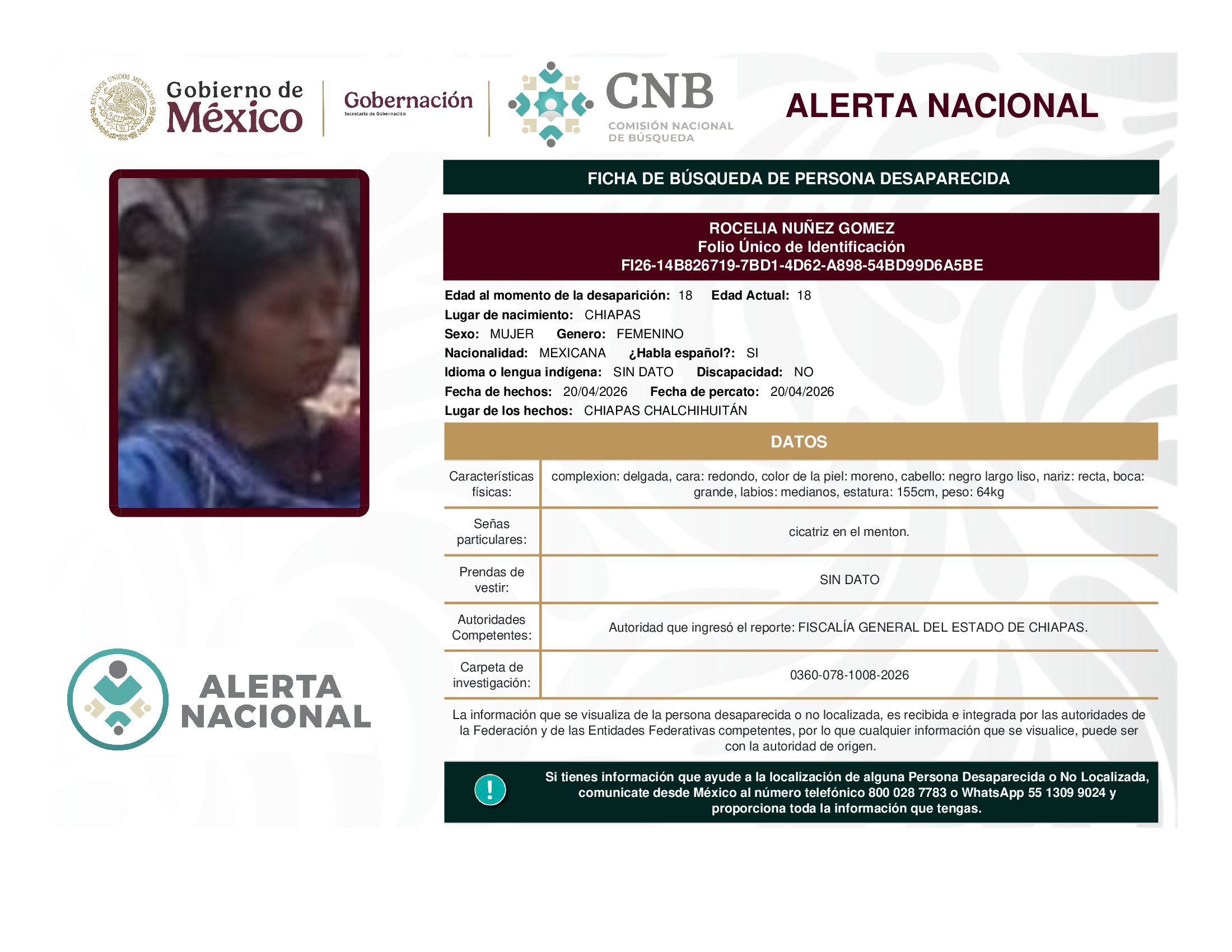 Rocelia Núñez Gómez