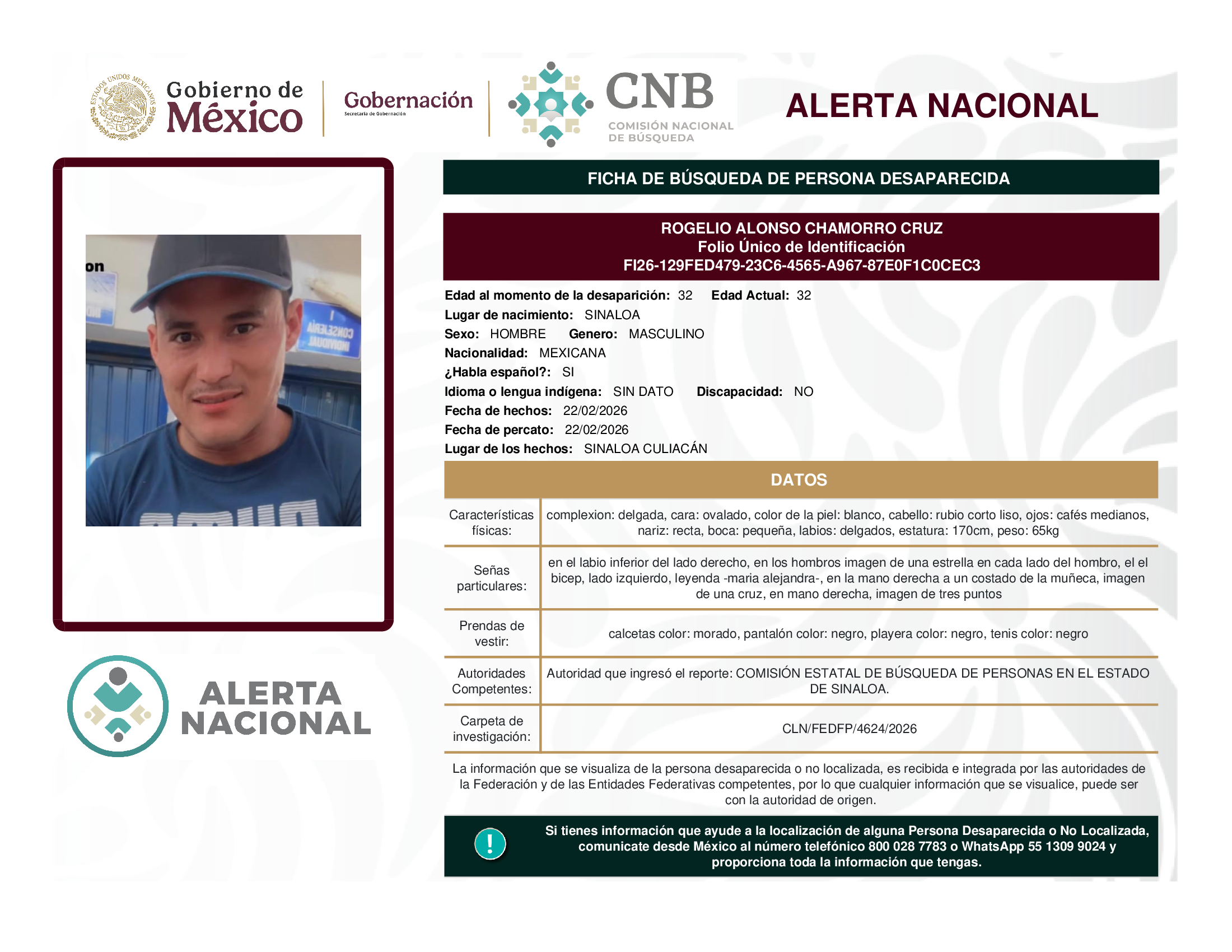 Rogelio Alonso Chamorro Cruz