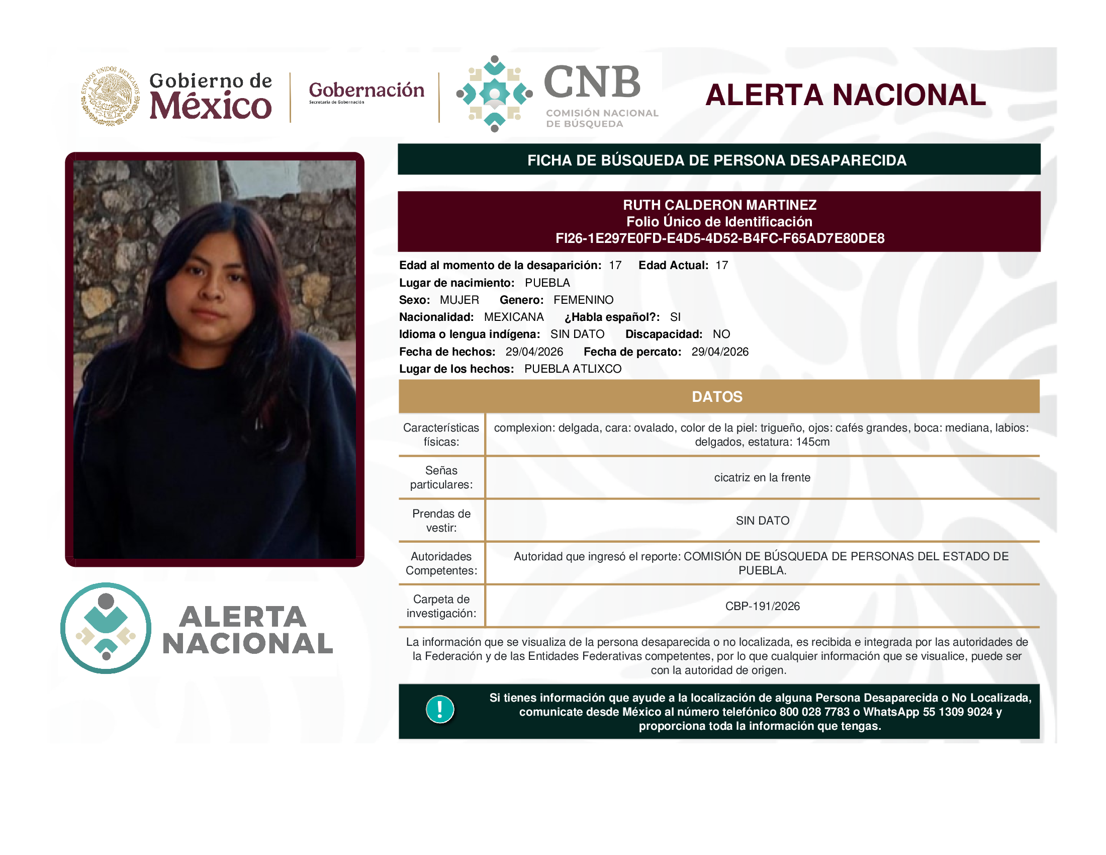 Ruth Calderon Martínez