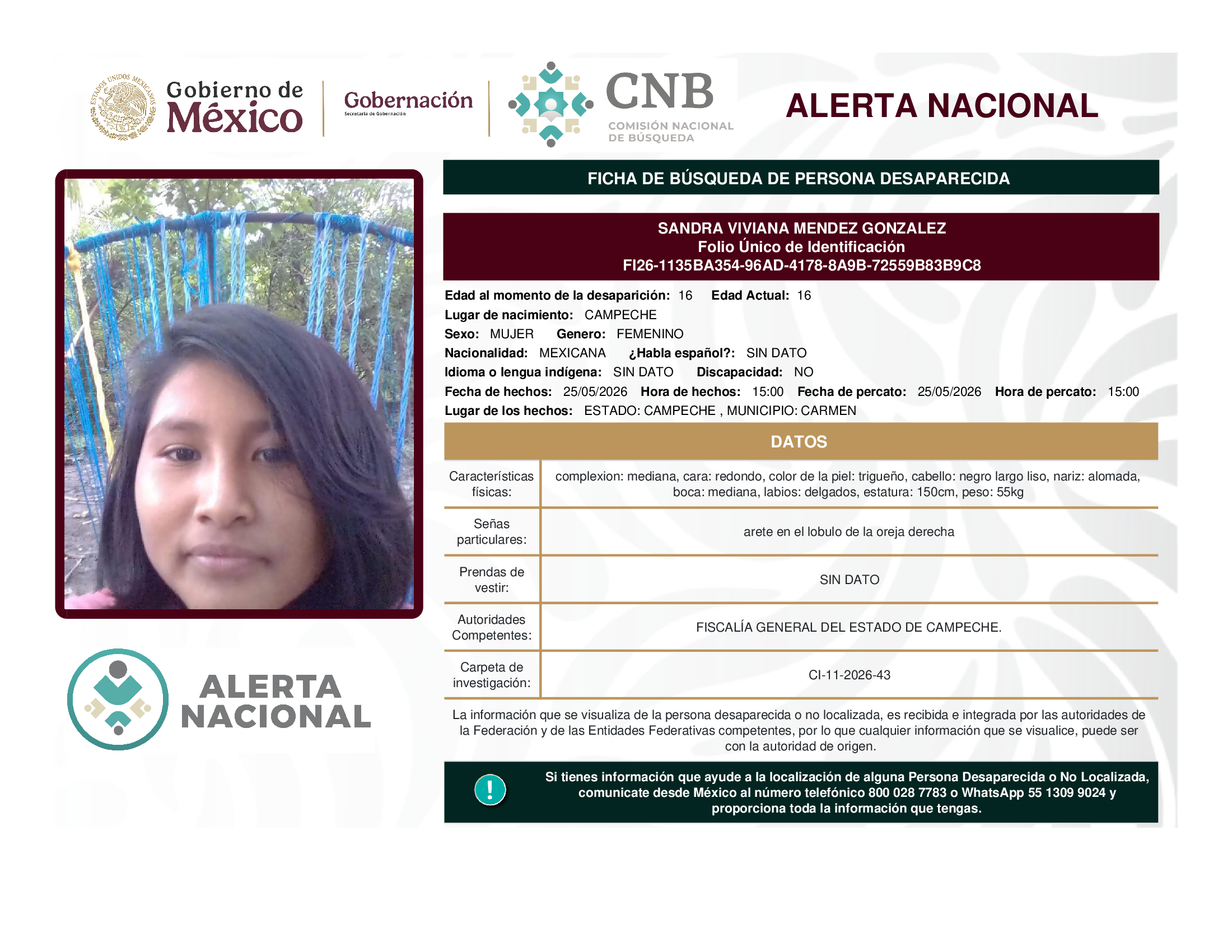 Sandra Viviana Méndez González