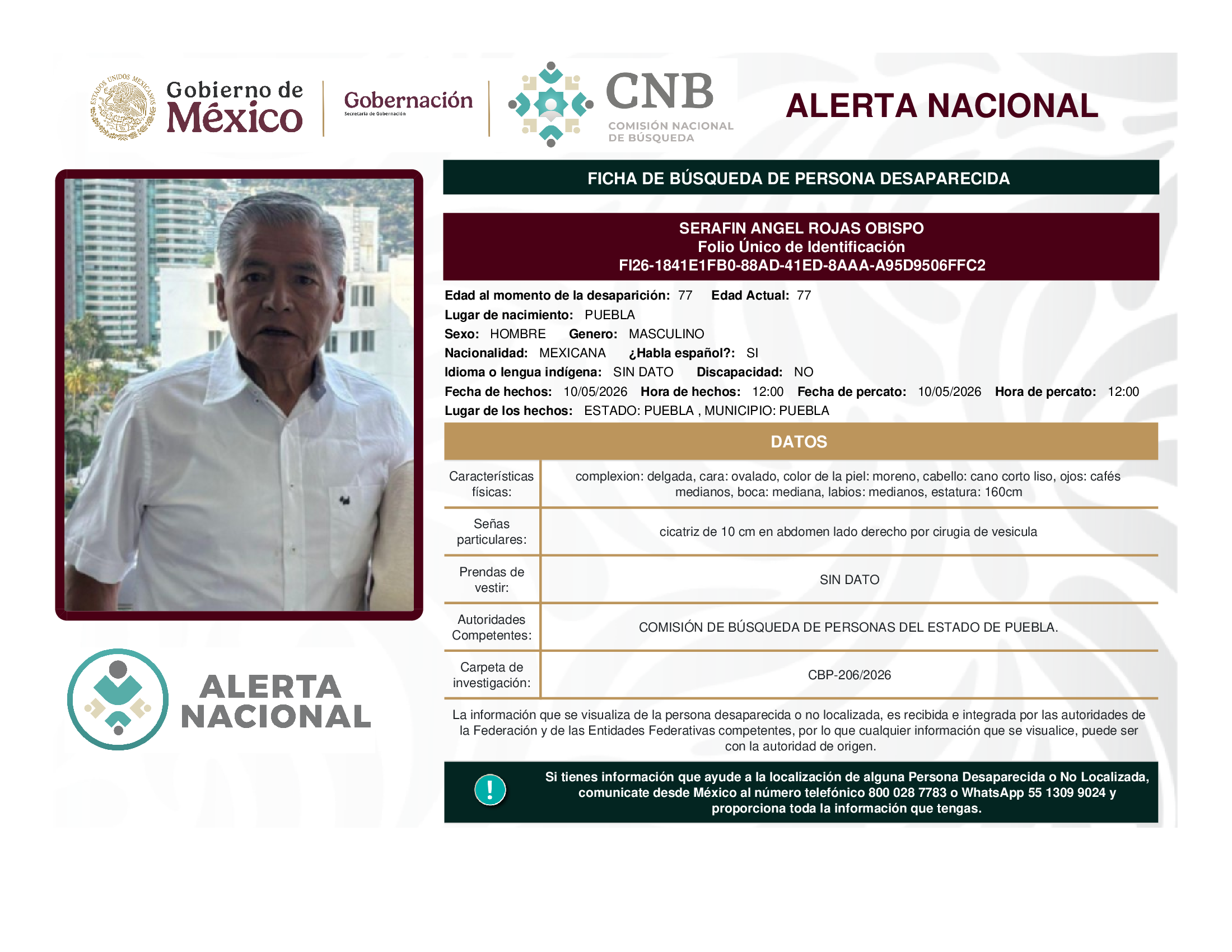 Serafin Ángel Rojas Obispo