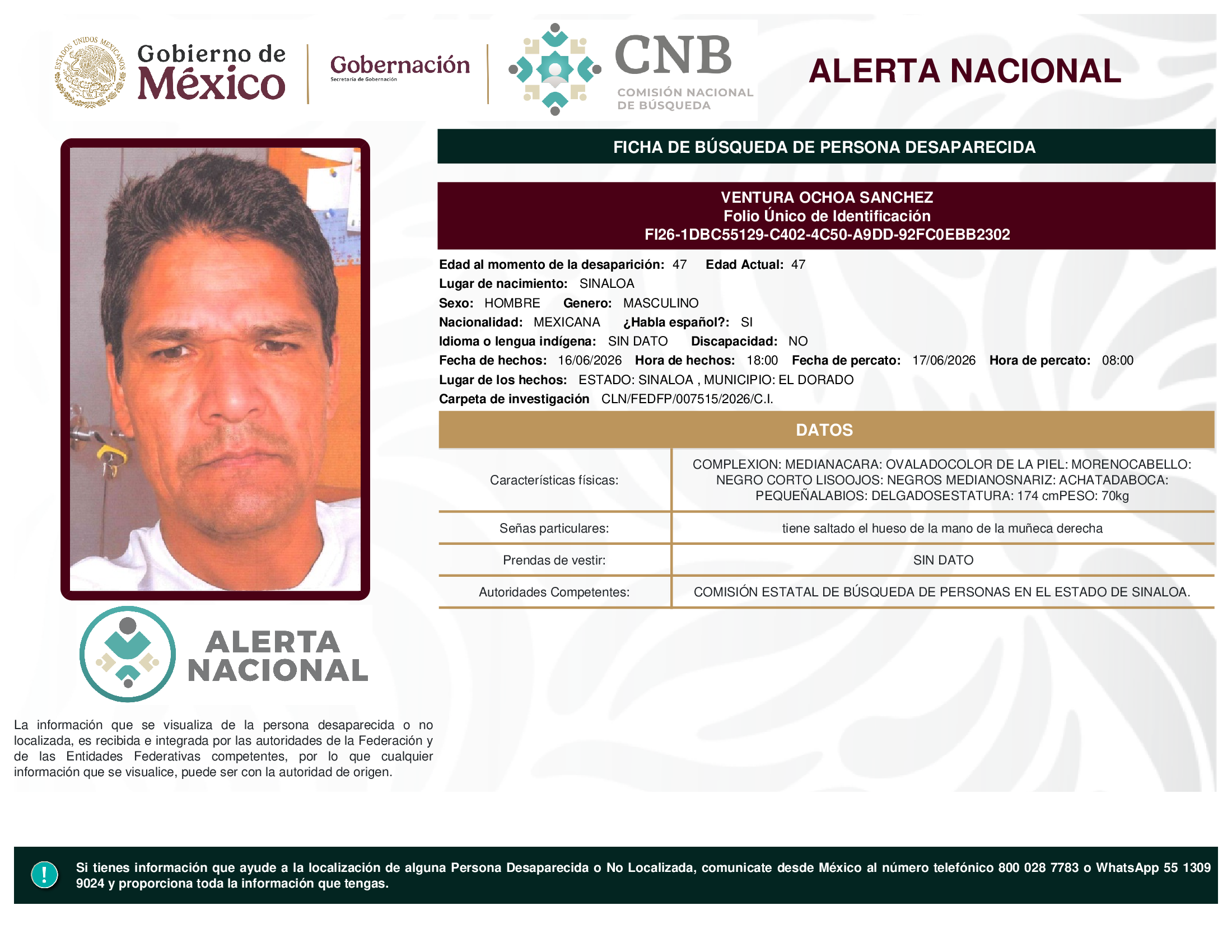 Ventura Ochoa Sánchez