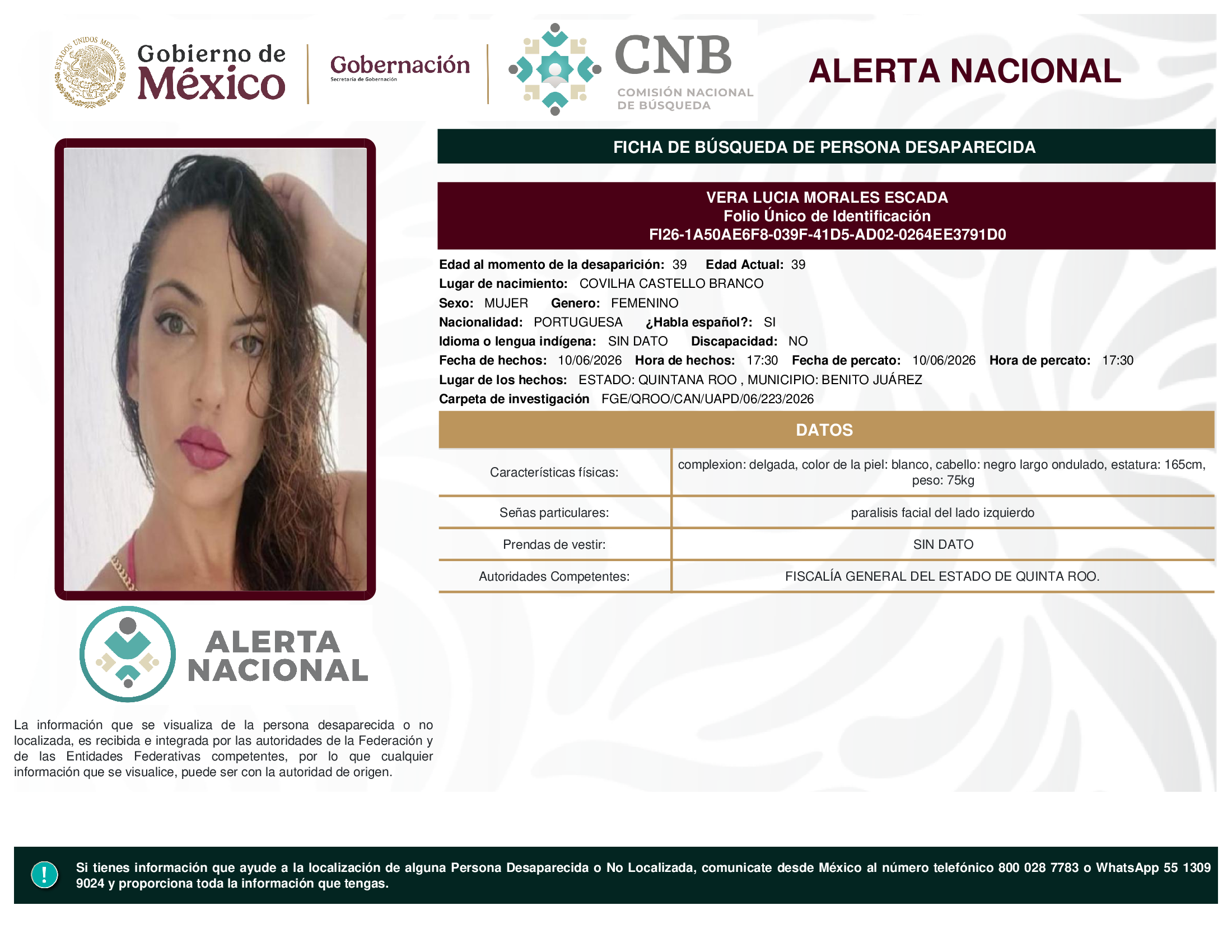 Vera Lucía Morales Escada