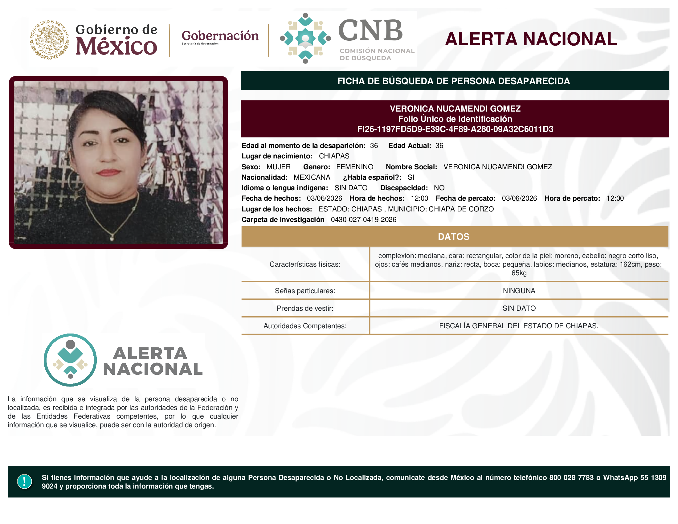 Verónica Nucamendi Gómez