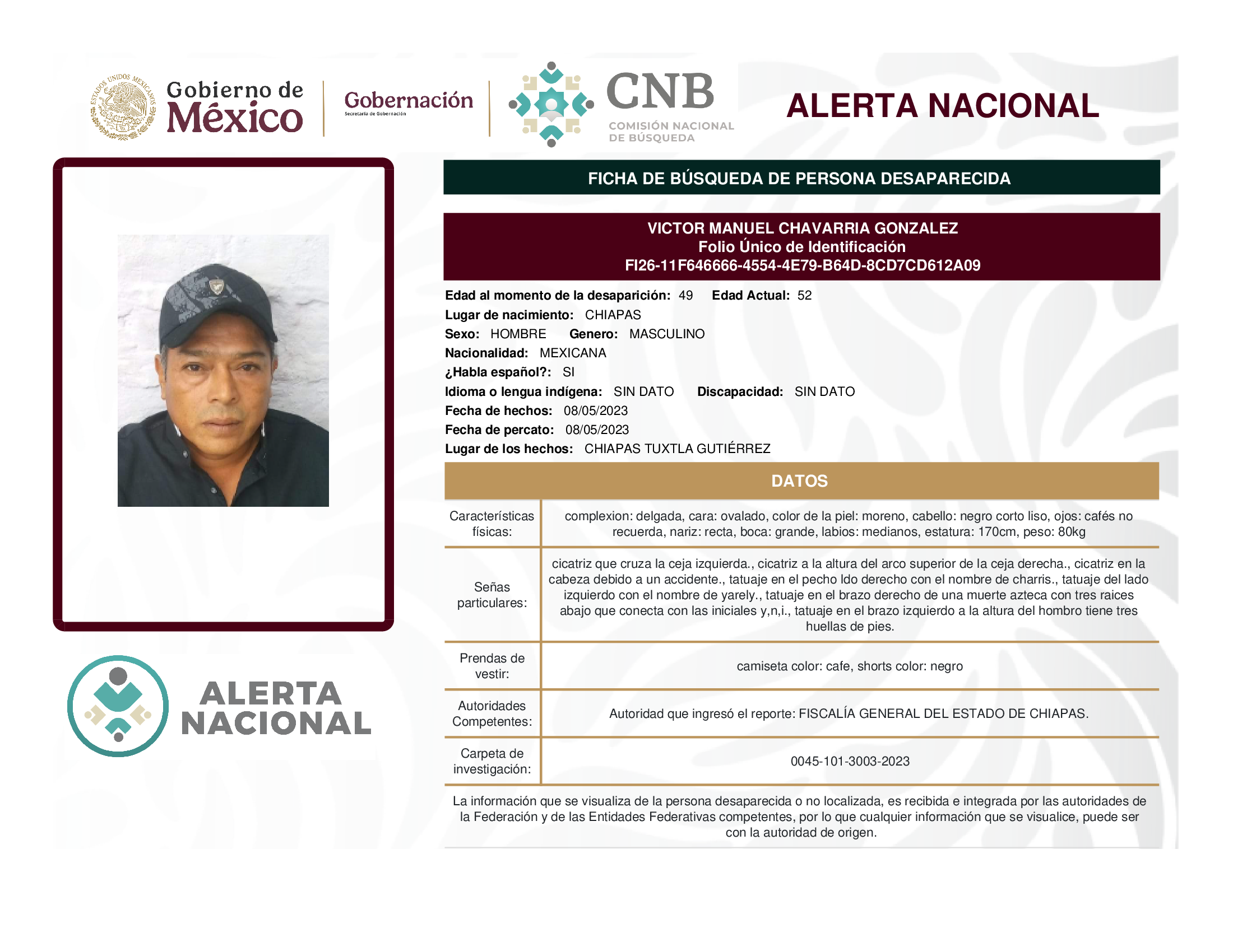 Víctor Manuel Chavarria González