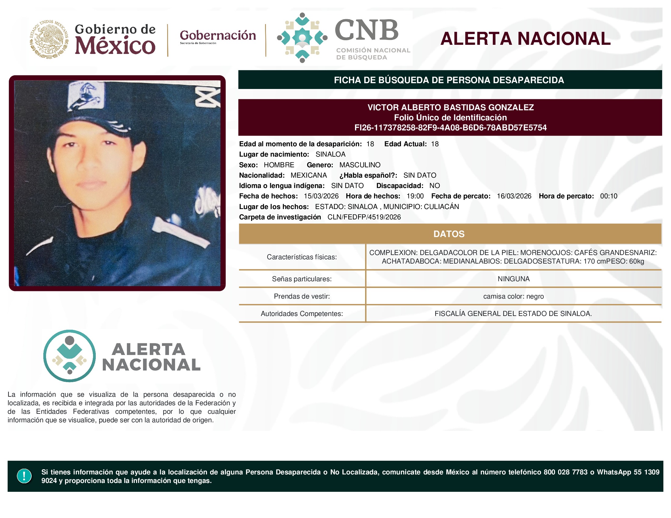 Víctor Alberto Bastidas González