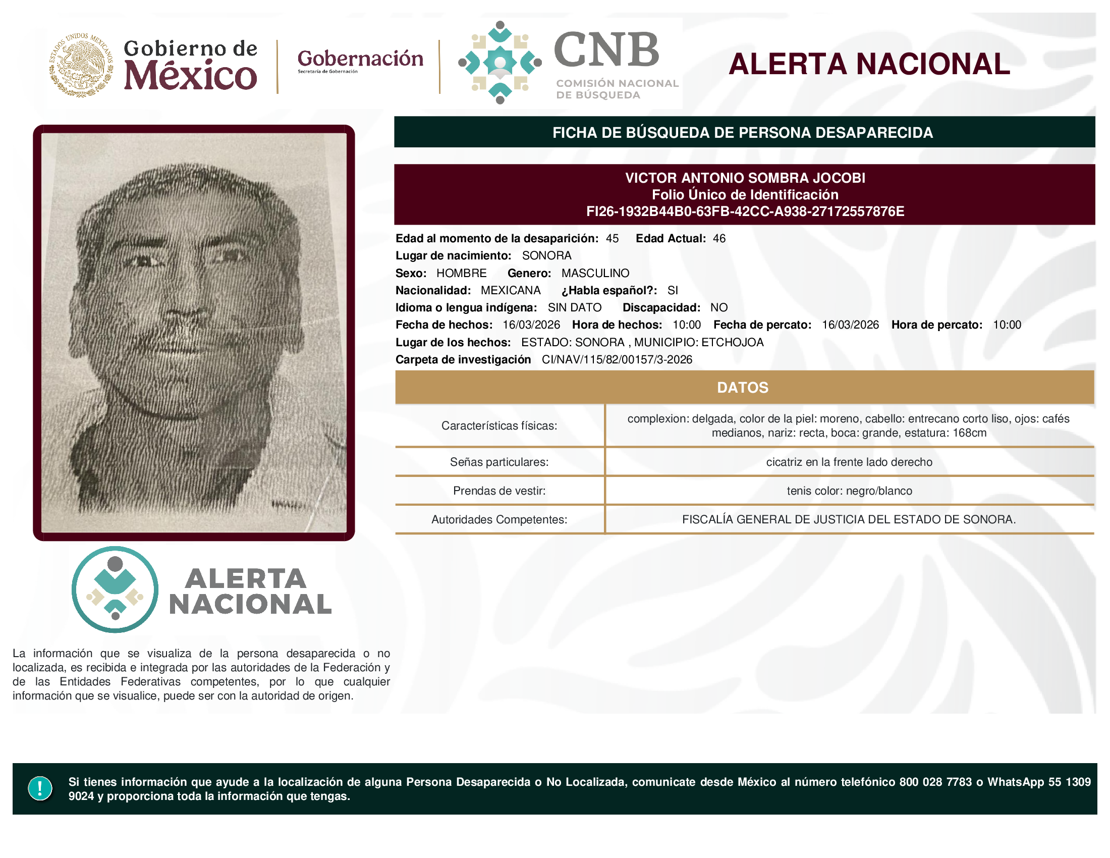 Víctor Antonio Sombra Jocobi