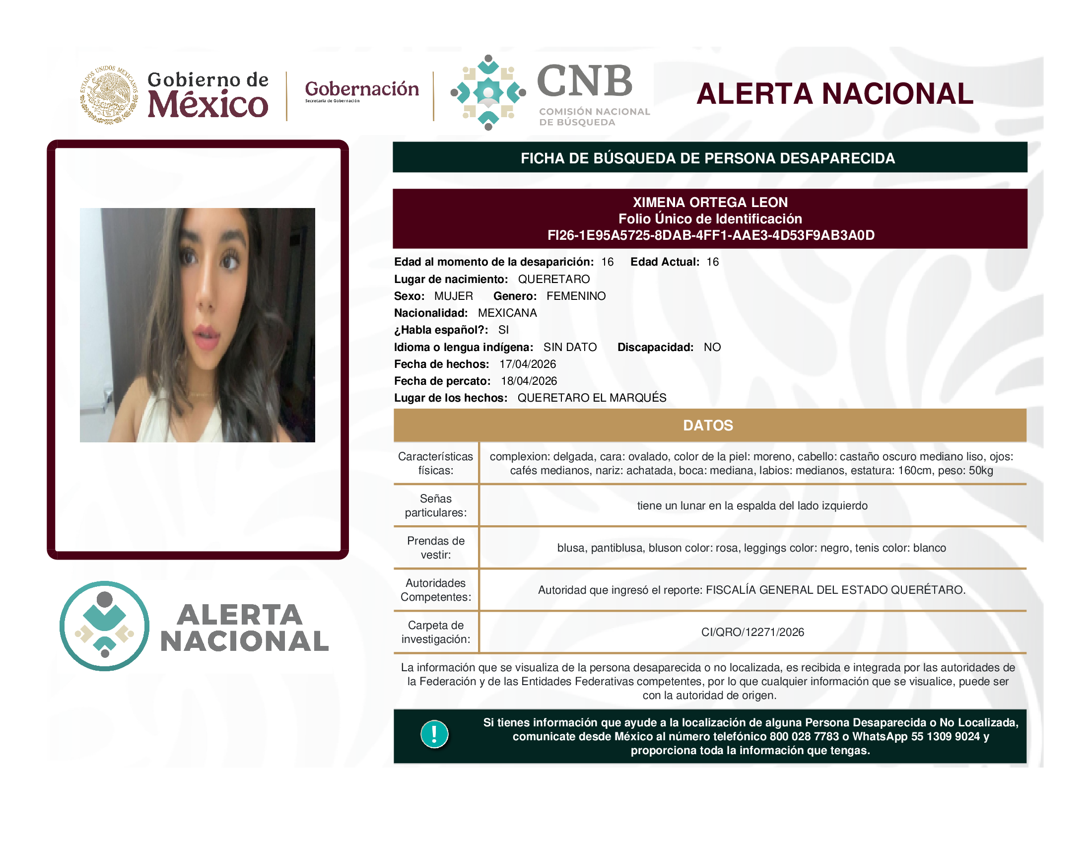 Ximena Ortega Leon