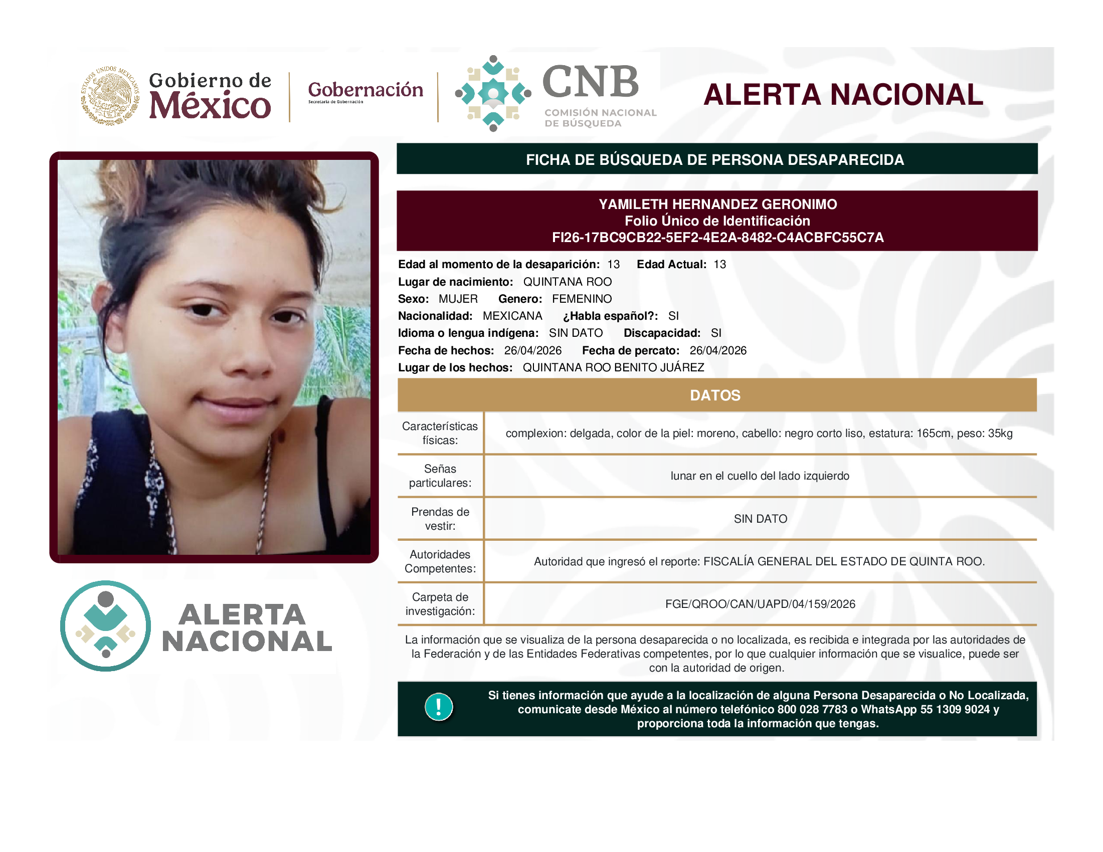 Yamileth Hernández Geronimo