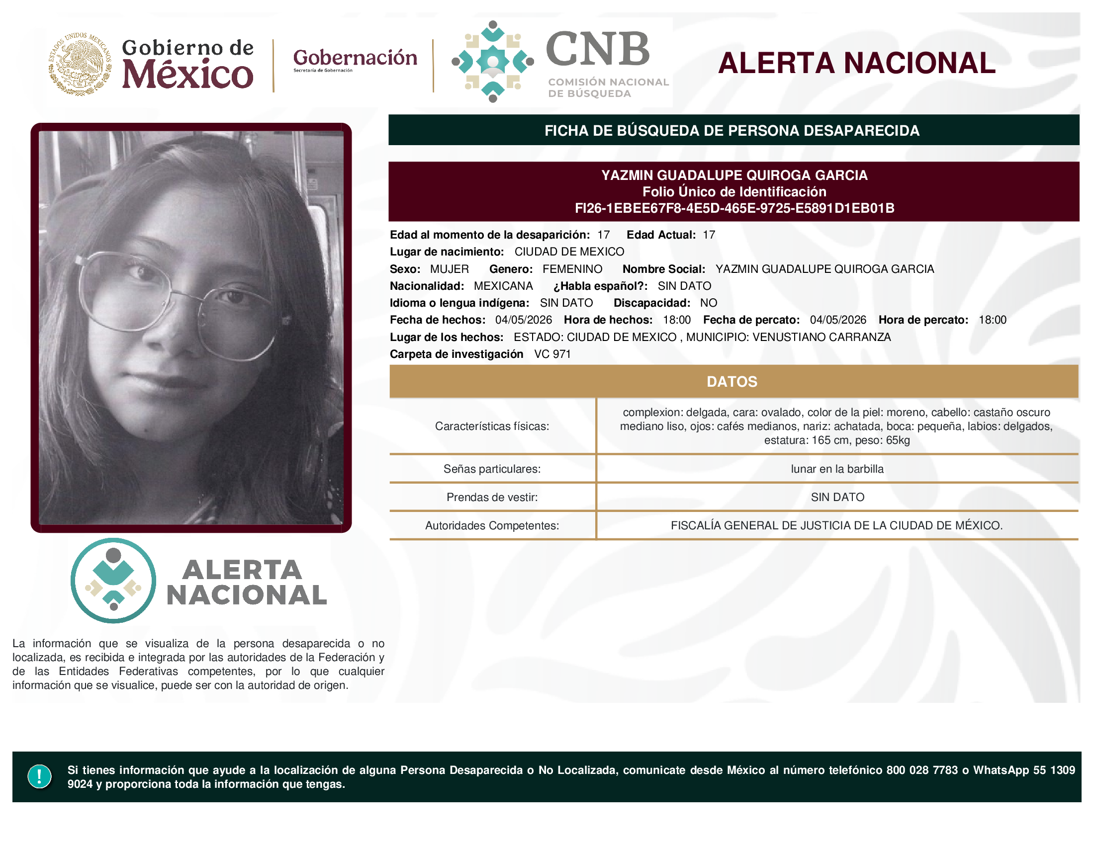 Yazmin Guadalupe Quiroga García