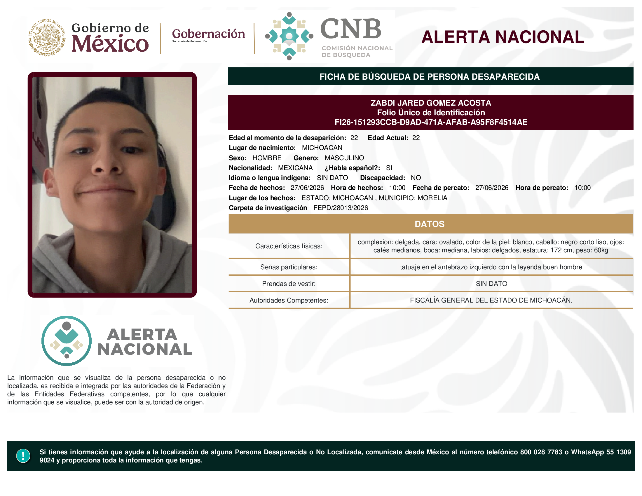 Zabdi Jared Gómez Acosta